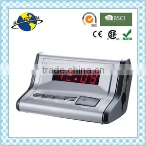 Top Selling Small Red LED Display PLL Alarm Clock Radio thumbnail-1
