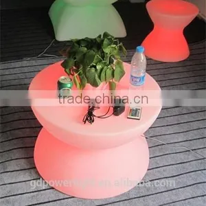 New PE Plastic Led Bar Table With LED Lights and Remote Control thumbnail-1