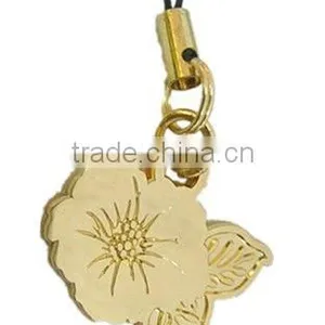 Fashional Metal Flower Form Mobile Phone Straps thumbnail-1