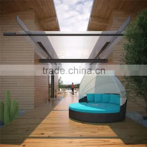 Wholesale Furniture Outdoor Daybed Canopy Round Outdoor Waterproof Daybed thumbnail-6