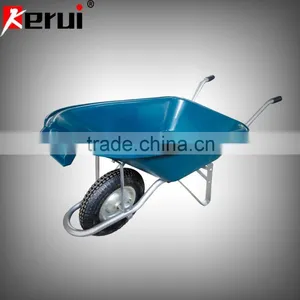 China Factory Complete Production Line Heavy Work Large Plastic and Metal Wheelbarrow With Competitive Price thumbnail-4