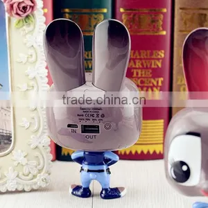 Movie Image Cartoon Rabbit Power Bank, Brown Color Power Charger, Mobile Power for Charging Phones thumbnail-1