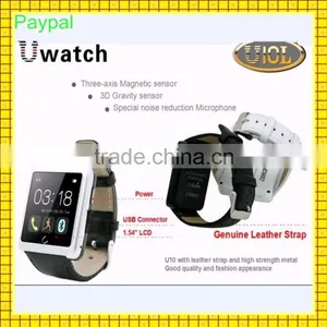 Bluetooth Waterproof Best Gift U10 Android Smart Watch V1.0 thumbnail-2