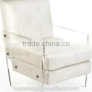 Luxury Furniture Acrylic Living Room Sofa Chair thumbnail-1