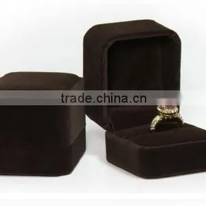 AN50 ANPHY Noble Single Ring Flip Jewelry Gift Box Brown 5*6*4.5cm 43g thumbnail-1