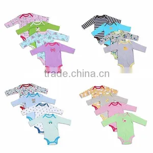 PF-MS-125 High Quality 100% Cotton Unisex Newborn Baby Rompers thumbnail-6