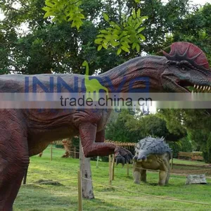 Animtronic Mechanical Dinosaur for Public Outdoor Playground thumbnail-3