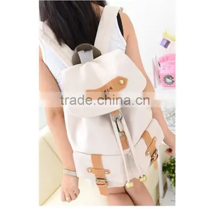 Hotsale Hot Promotion 2016 Women's Vintage Canvas Satchel Backpack Rucksack Shoulder School Bags For Teenagers Girls Backpacks thumbnail-3