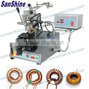 Automatic Micro-metal Toroid Core Winding Machine(SS900B6 Series Final Coil OD 10~80mm) Replace RUFF Toroidal Winder thumbnail-1