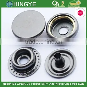 Sedex Audited Factory 2 Pillar Metal Popper Press Snap Studs Button thumbnail-1