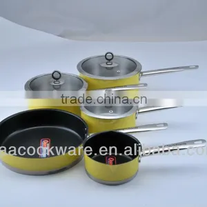 Transparent High-temperature Painting Stainless Steel Kitchenware Sets thumbnail-4