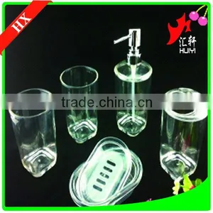6pcs Plastic Bathroom Accessory thumbnail-4