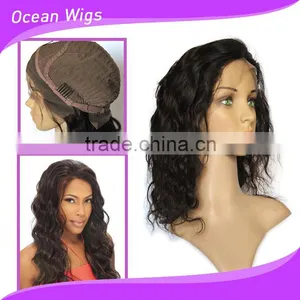 Long Curly Wigs For Black Women, Malaysian Human Hair Kinky Curly Full Lace Wigs thumbnail-2