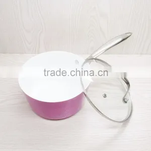 Aluminum Metallic Coating Fry Pan Set Cast Steel Handle Magic Pan thumbnail-4