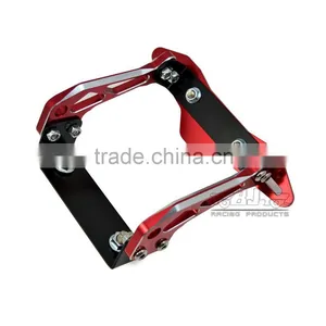 BJ-LPL-030-RD Universal CNC Billet Aluminum Motorcycle Tail Tidy License Plate Bracket thumbnail-5