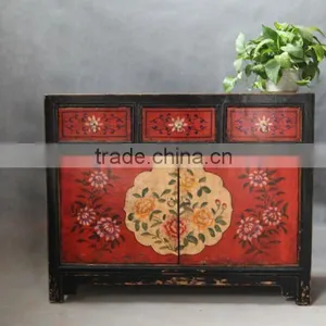 Chinese Antique Furniture, Mongolia Cabinet thumbnail-1