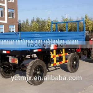3 Ton Trailer With Crane Tractor Trailer thumbnail-2