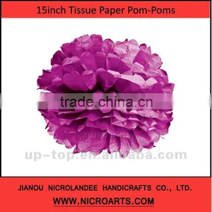 Paper Pom Poms Flower Balls thumbnail-1