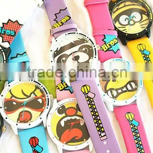 Fashion Cool Cute Kids Cartoon Watch thumbnail-1