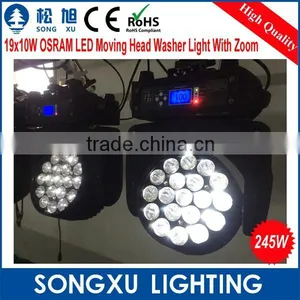Professional 19x10w Osram Led Mac Aura Moving Head Led Stage Light thumbnail-3