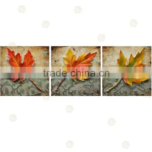Canada Style Charming Maple Leaf Painting 3D Oil Art thumbnail-1
