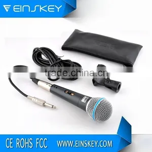 New 2015 Best Sound Heavy Bass Wired Stereo Microphone From China Factory thumbnail-1