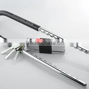 Motorcycle U Lock, Anti Drill Cylinder Cover, Hardned Shackle, Double Locking Mechanism thumbnail-3