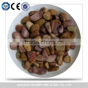 China Wholesale Natural White / Pink Color Granite Pebble Stone thumbnail-5
