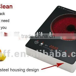 Slim Type Heat Stove Small Stainless Steel Bbq Grills Infrared Touch Screen thumbnail-5