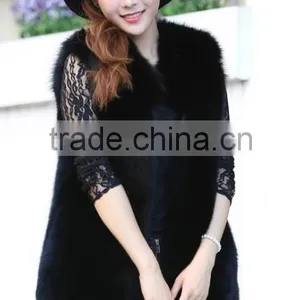 2015 Fashional Hot Sale Fox Fur Vest for Women thumbnail-2