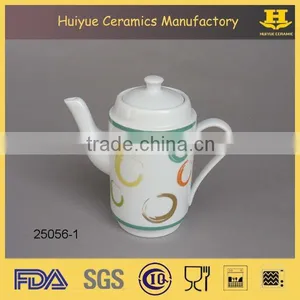 Tea Set for Two, Ceramic Tea Set, Tea Set With Decal Printing, New Design Tea Set thumbnail-3