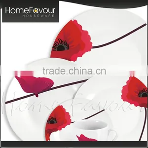 Dependable Supplier SGS Certified Restaurant Porcelain Round Dinnerware thumbnail-2