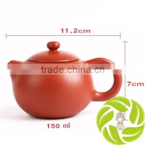 Super Special Design Teapot Handmade China Tea Pot Purple Clay Teapot Kongfu Teaware 150ml Teaset thumbnail-1