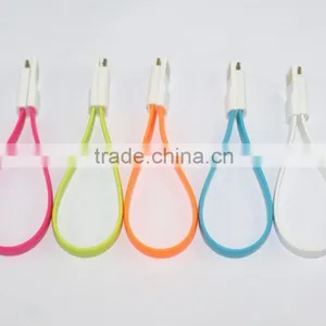 Gift Accessories Univesal Flat Short Micro Magnetic Cable USB Charging Sync Cable thumbnail-3
