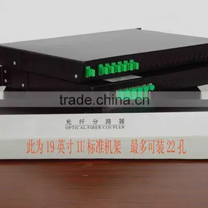 19" 1U Standard Optical Fiber Cable Accessories Coupler thumbnail-1
