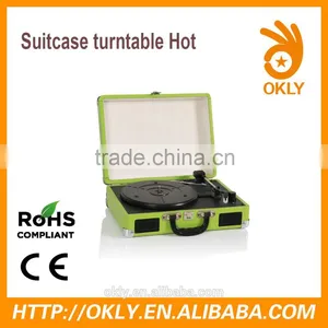 Suitcase Gramophone Player With Usb 2015 thumbnail-1