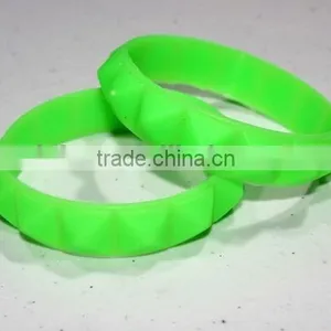 Top Quality Silicone Bracelet With Metal Buckle (sw-231) thumbnail-1