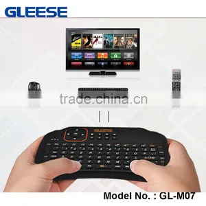 GLEESE 2.4G RF Rii Mini I8+ Wireless Keyboard Touch Pad Mouse Backlit Gaming Keyboard for HTPC Tablet thumbnail-1