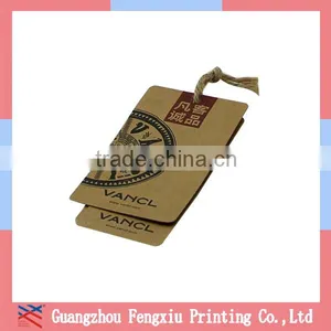 China OEM Printed Garment Paper Hangtag thumbnail-4