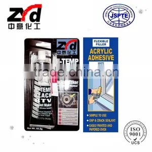 Acid Sealant/High Temperatur RTV Silicone Sealant/fast Cure Silicone Sealant thumbnail-1