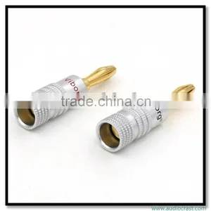 OEM Speaker Connector Audio Video Plug Male Banana thumbnail-5