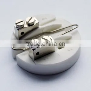 Ceramic Terminal Block A-2P-C Industry Thermocouple Head Use Connection Block thumbnail-1