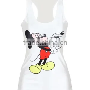 2015 Latest Design Hot Girls Sexy Tank Tops/singlets Wholesale in China thumbnail-1