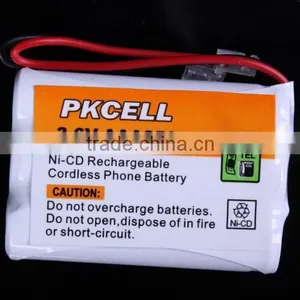 Hot Sale Rechargeable Nicd Battey Pack 3.6V AAA 350mAh Nicd Battery Pack thumbnail-1