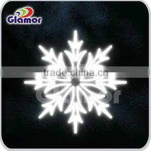 LED Snowflake Christmas Party Decoration Motif thumbnail-1