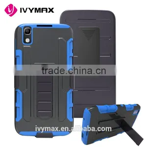 Bulk Cell Phone Case Hybrid Holster Clip Case for Alcatel OT6055K/6055I/Idol 4 Supplier's Choice thumbnail-1
