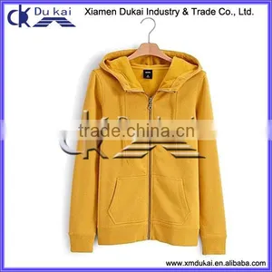 Ladies Fleece Jacket, Zippered Hoodie thumbnail-1
