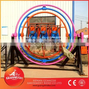 Supper Fun! Hot Selling Theme Park Amusement Games Human Gyroscope for Sale thumbnail-1