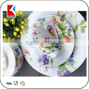 High Quality Stoneware Dishes Wholesale Ceramic Dinnerware Germany Dinner Set Porcelain thumbnail-5