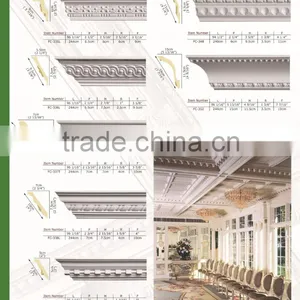 PU Good Price Beautiful New Modern Decorative Polyurethane Crown Moulding thumbnail-1